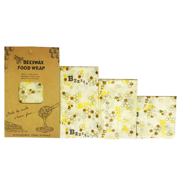 Bid farewell to plastic environmental protection grade sustainable use beeswax preservative cloth spot beeswax food packaging paper