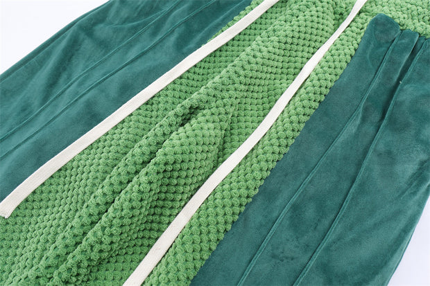 Loose Drawstring Straight-leg Trousers Wide-leg Trousers