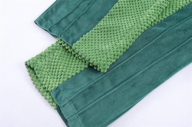 Loose Drawstring Straight-leg Trousers Wide-leg Trousers