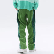 Loose Drawstring Straight-leg Trousers Wide-leg Trousers