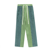 Loose Drawstring Straight-leg Trousers Wide-leg Trousers